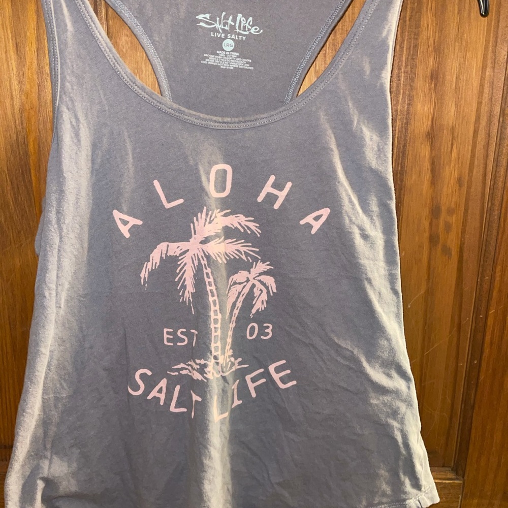 Salt life Racerback Tank